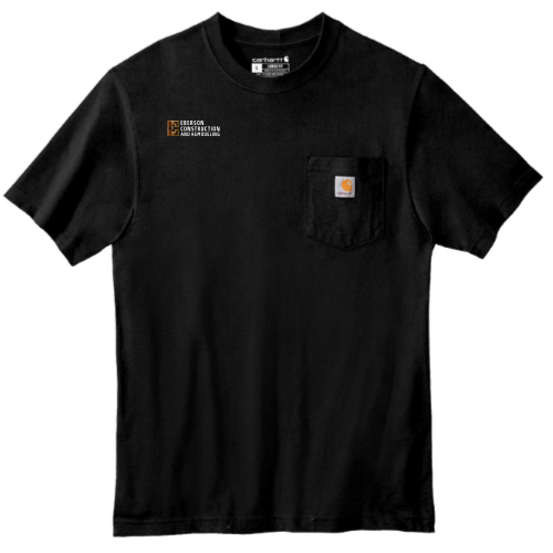EbersonConstruction - Carhartt Workwear Pocket Short Sleeve T-Shirt