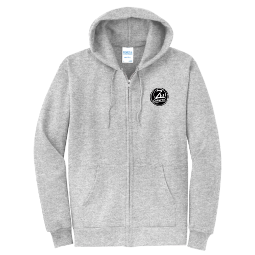 ZiaTaqueria - Port & Company Classic Full-Zip Hooded Sweatshirt