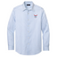 White/ Newport Blue Grid Check
