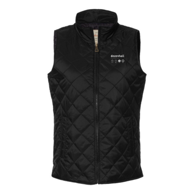 DezenhallResources - Women's Vintage Diamond Quilted Vest