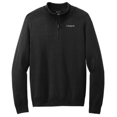 BrightAI - MercerMettle - Men's Quarter-Zip Sweater v2