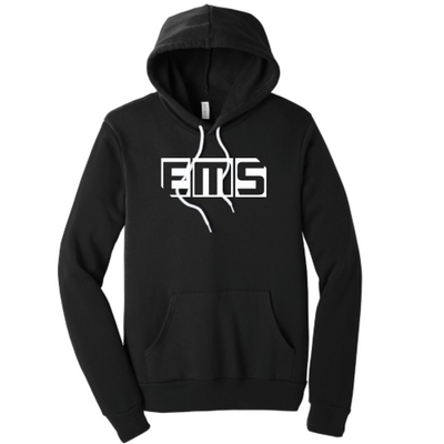 EMSLLC - Unisex Poly/Cotton Hooded Pullover Sweatshirt