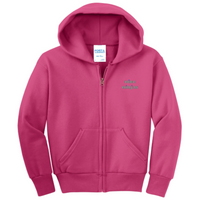 NiceNinjasMerch - Port & Company Youth Full-Zip Hooded Sweatshirt