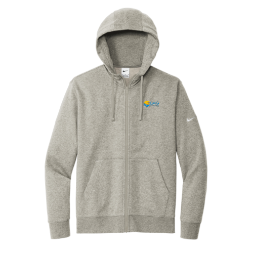 EMGConsulting - Nike Club Fleece Sleeve Swoosh Full-Zip Hoodie