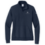 WVCenterForWellness - Nike Ladies Club Fleece Sleeve Swoosh 1/2-Zip NKDX6720