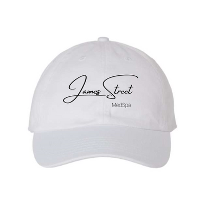 JamesStreetMedSpaTeam - Adult Bio-Washed Unstructured Cap v2
