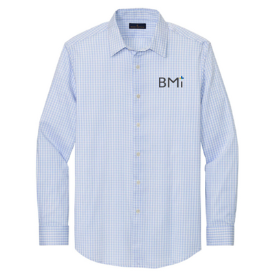 BMI - Brooks Brothers Tech Stretch Patterned Shirt