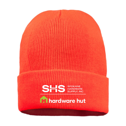 SpokaneHardware - Sportsman 12" Fleece Lined Cuffed Beanie v1