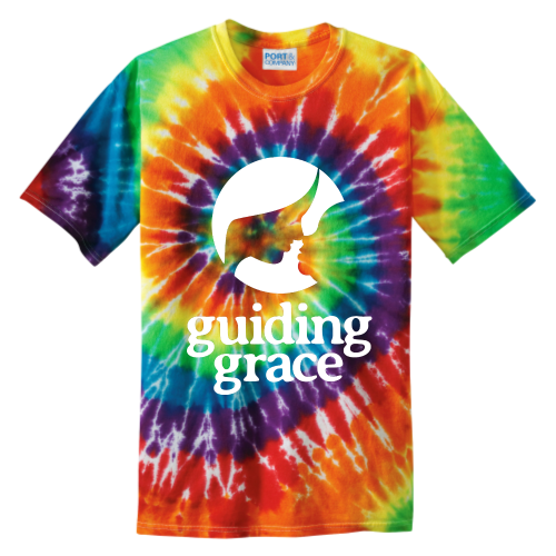 GuidingGrace - Port & Company Essential Tie-Dye Tee