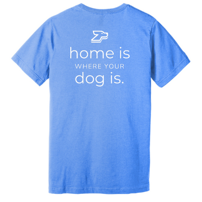 DogHop -Bella Canvas - Home Is Where Your Dog Is