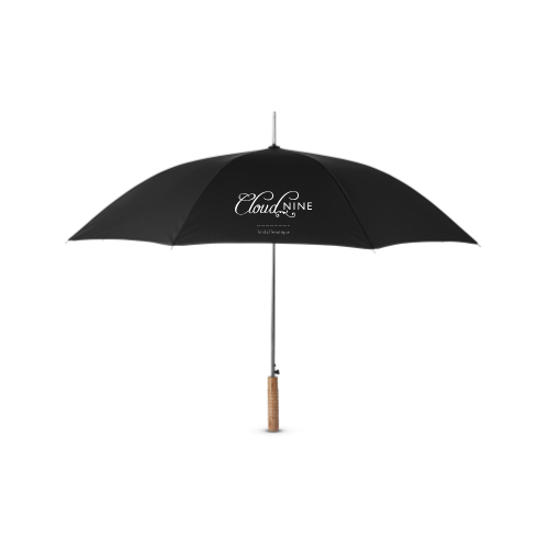 Cloud Nine Peoria - Wood Handle Stick Umbrella
