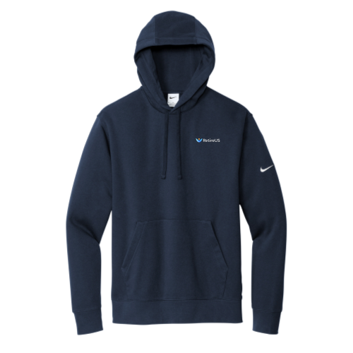Retire US - Nike Club Fleece Sleeve Swoosh Pullover Hoodie