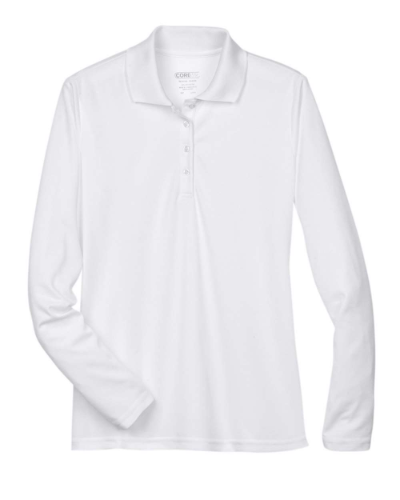 CORE365 Women's Pinnacle Performance Long Sleeve Pique Polo 78192