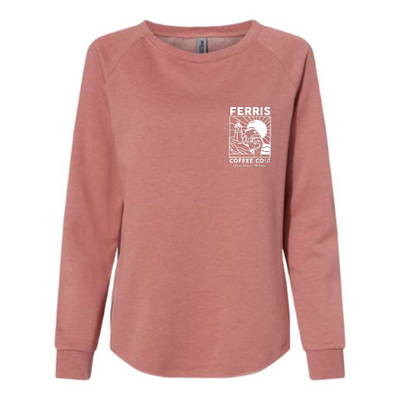 FerrisCoffee - Independent Trading - Light House Women's Crew Sweatshirt