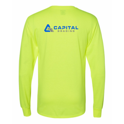 CapGrad - Workwear Long Sleeve Pocket T-Shirt