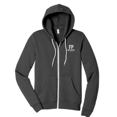 FashionPic - Unisex Sponge Fleece Full Zip Hooded Sweatshirt