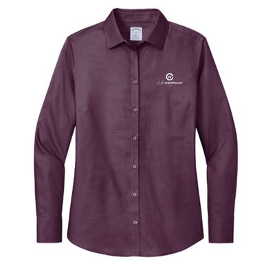 Chefs Warehouse - Brooks Brothers Women's Wrinkle-Free Stretch Nailhead Shirt v2