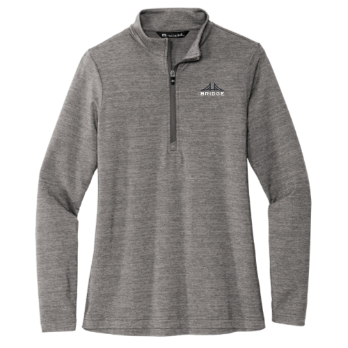 TheBridge - TravisMathew - Ladies' Crestview 1/4-Zip - Grey