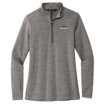 TheBridge - TravisMathew - Ladies' Crestview 1/4-Zip - Grey