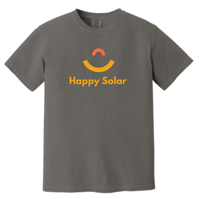 Happy Solar - Unisex Comfort Colors Vintage Tee