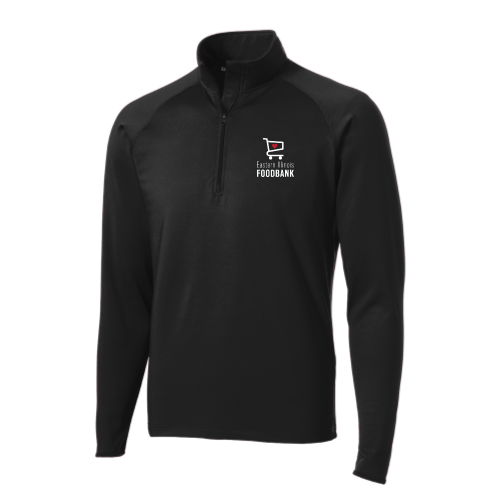 EasternIllinoisFoodbank - Sport-Tek Sport-Wick Stretch 1/2-Zip Pullover v1