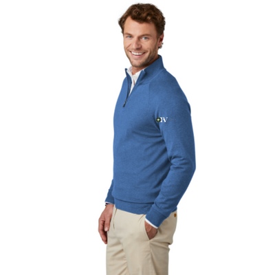 PVFinancial - Brooks Brothers Cotton Stretch 1/4-Zip Sweater BB18402