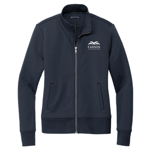 OasisSeniorAdvisors - Brooks Brothers Women's Double-Knit Full-Zip v1