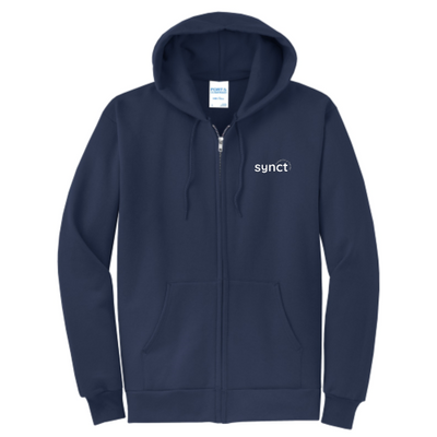 Synct CT - Port & Company Classic Full-Zip Hooded Sweatshirt