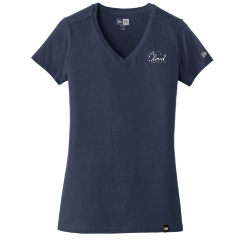 Cloud Chiropractic - Era Ladies Heritage Blend V-Neck Tee