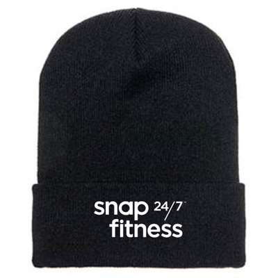 SnapFitness - Cuffed Knit Beanie