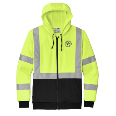 StarKayWhite - CornerStone A107 Class 3 Heavy-Duty Fleece Full-Zip Hoodie