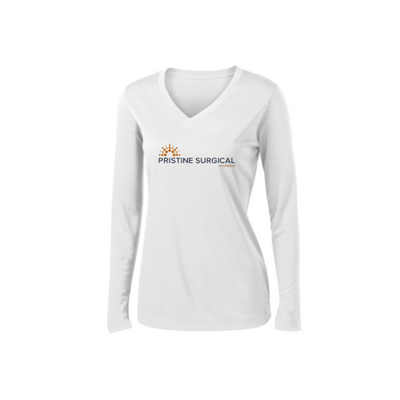 PristineSurgical Sport-Tek Ladies Long Sleeve V-Neck Competitor Tee