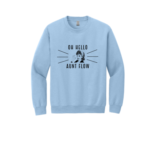 ProjectMarilyn Oh Hello - Gildan Heavy Blend Crewneck Sweatshirt