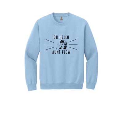 ProjectMarilyn Oh Hello - Gildan Heavy Blend Crewneck Sweatshirt