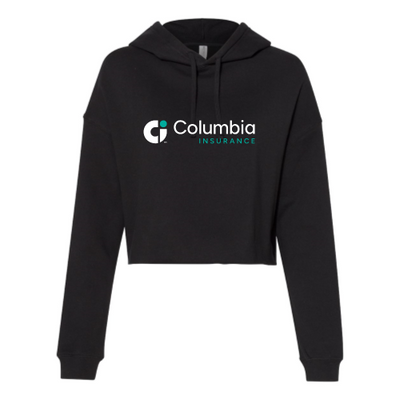Columbia Insurance - Independent Trading - Women's Crop Hoodie