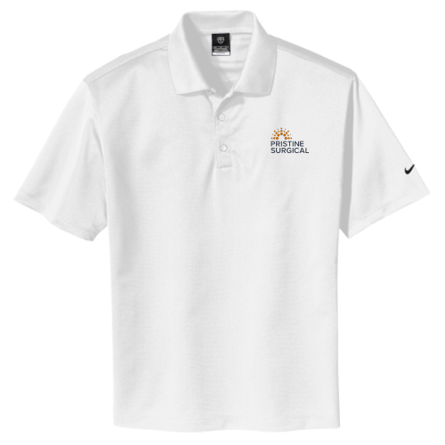 PristineSurgical - Men's Nike Golf Tech Basic Dri-FIT - White