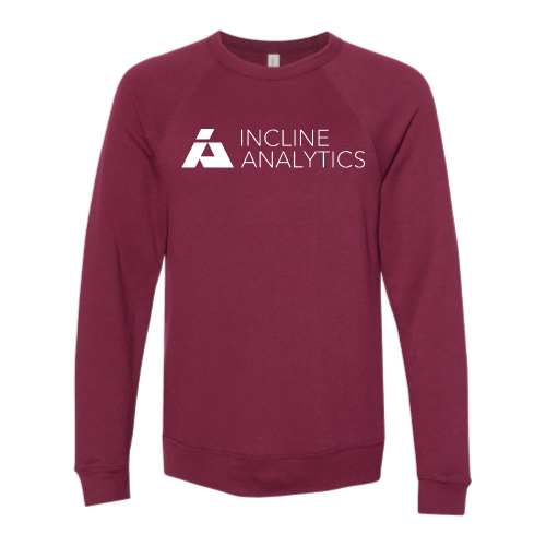 Incline Analytics - Unisex Sponge Fleece Crewneck Sweatshirt v1