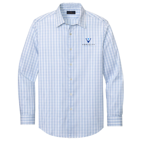 VeracityCapital - Brooks Brothers Tech Stretch Patterned Shirt BB18006
