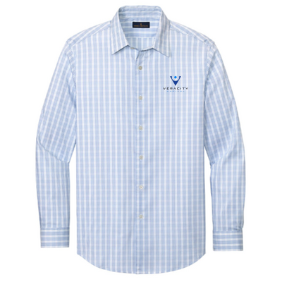 VeracityCapital - Brooks Brothers Tech Stretch Patterned Shirt BB18006