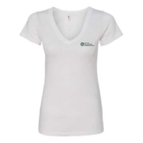 GraceFellowshipInt - Next Level - Womens V-Neck 1540