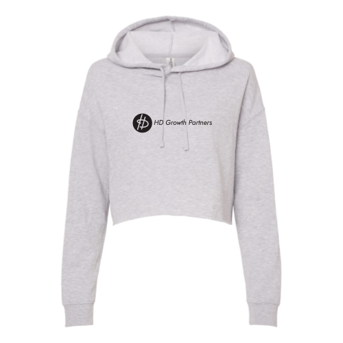 HDGrowthPartners - Independent Trading - Women's Crop Hoodie