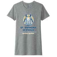 St. Anthony of Padua - Next Level Women's CVC Tee Digital Print