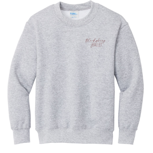 BlacksburgBallet - Port & Company Youth Crewneck Sweatshirt