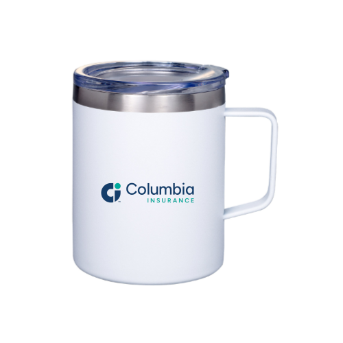 Columbia Insurance - Prime Line 12oz Vacuum Insulated Stainless Steel Coffee Mug