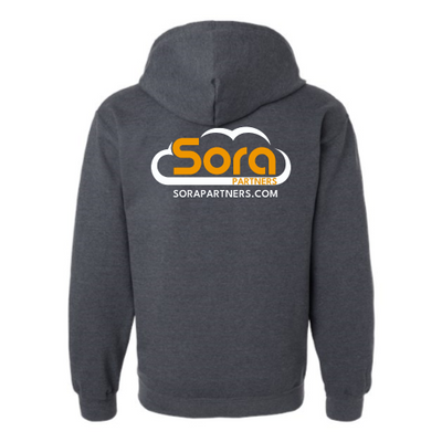 SoraPartners - Gildan Softstyle Full-Zip Hooded Sweatshirt