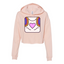 SeattleVoiceLab. - Independent Trading - Women's Crop Hoodie