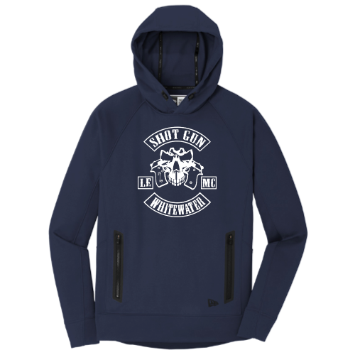 ShotGunLawEnforcementMC - Era Venue Fleece Pullover Hoodie V2 "WhiteWater"