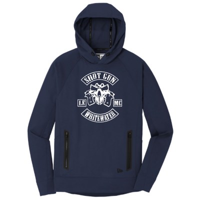 ShotGunLawEnforcementMC - Era Venue Fleece Pullover Hoodie V2 "WhiteWater"