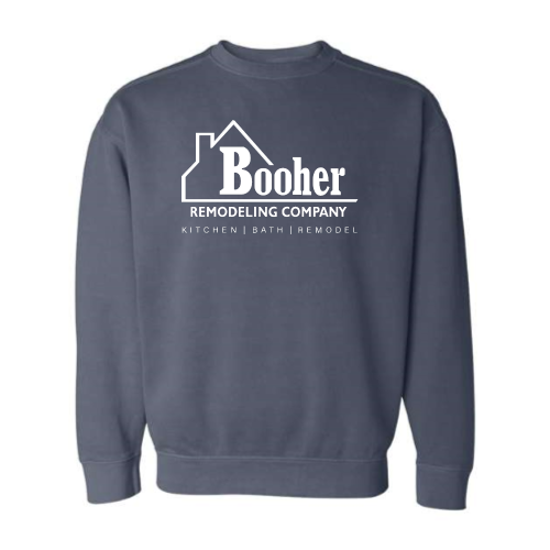 BooherRemodelingCompany - Pigment-Dyed Crewneck