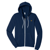 HaloMD - Unisex Sponge Fleece Full-Zip Hooded Sweatshirt